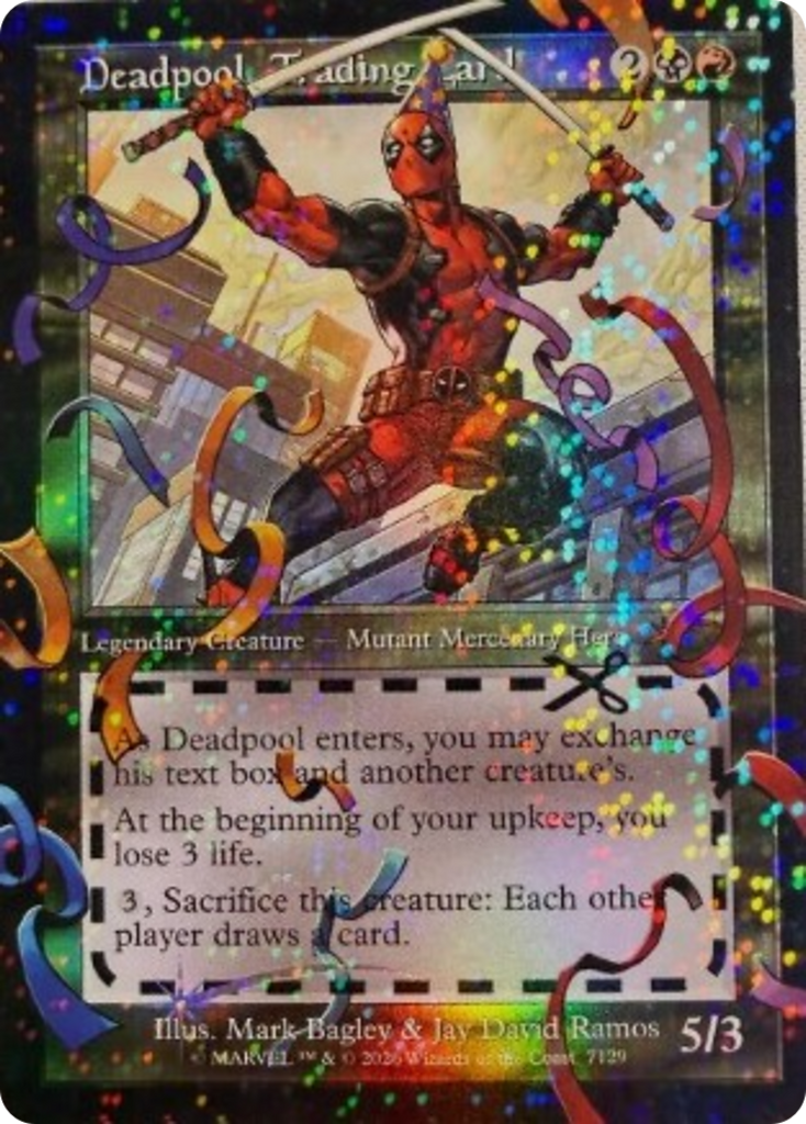 Deadpool, Trading Card (7127) [Secret Lair Drop Series]