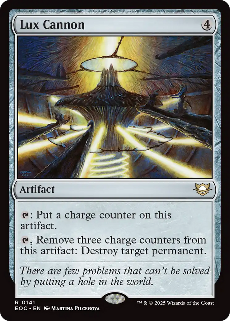Lux Cannon [Edge of Eternities Commander]