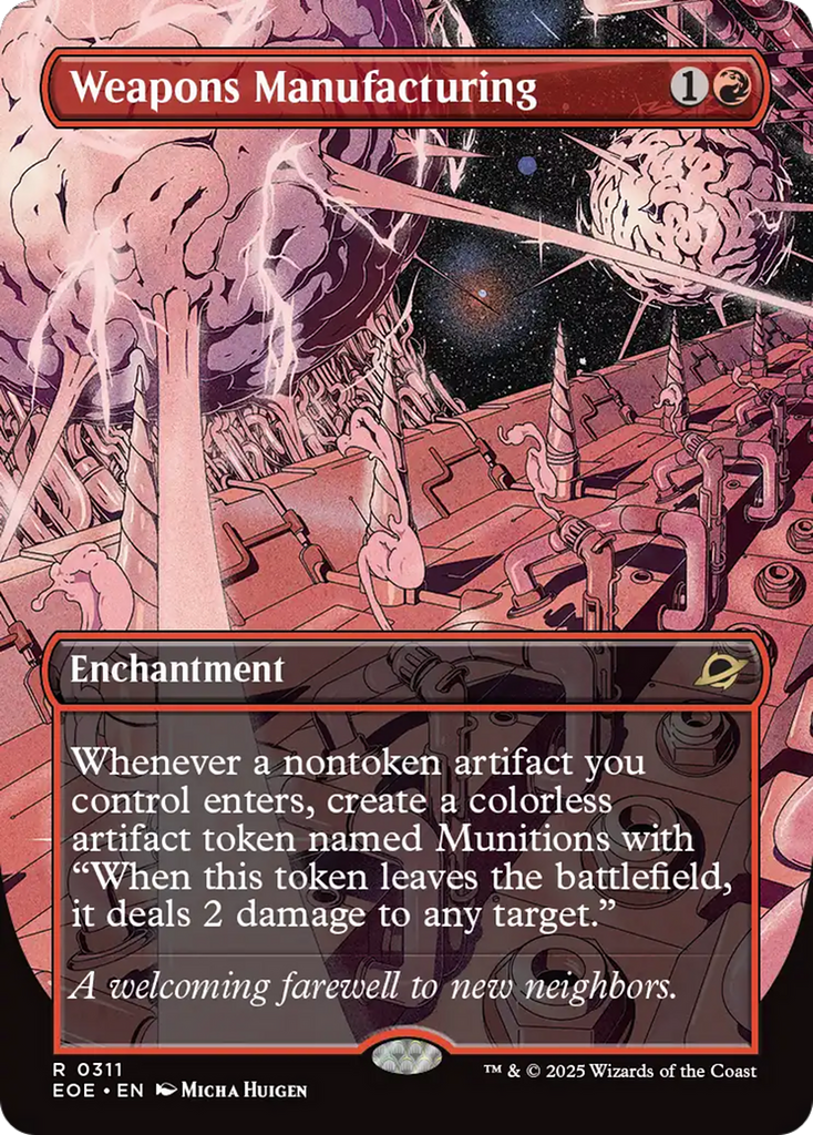 Weapons Manufacturing (Borderless) [Edge of Eternities]