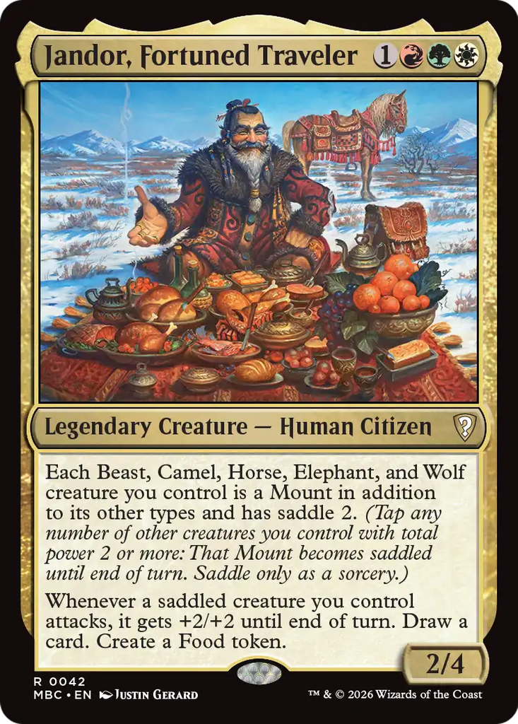 Jandor, Fortuned Traveler [Mystery Booster: Commander Edition]