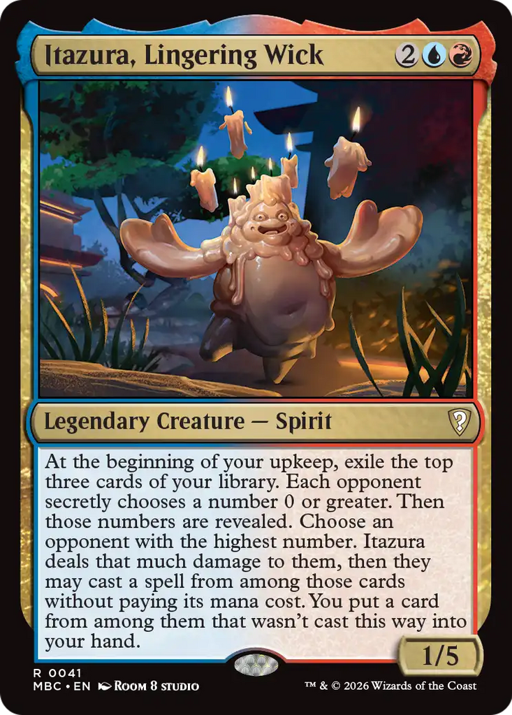 Itazura, Lingering Wick [Mystery Booster: Commander Edition]