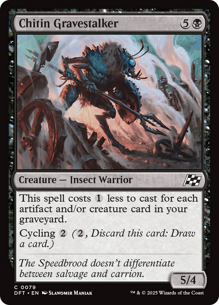Chitin Gravestalker [Aetherdrift]