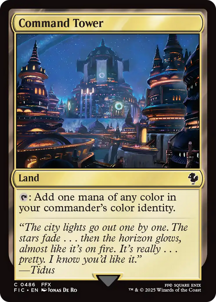 Command Tower (0486) [FINAL FANTASY Commander]