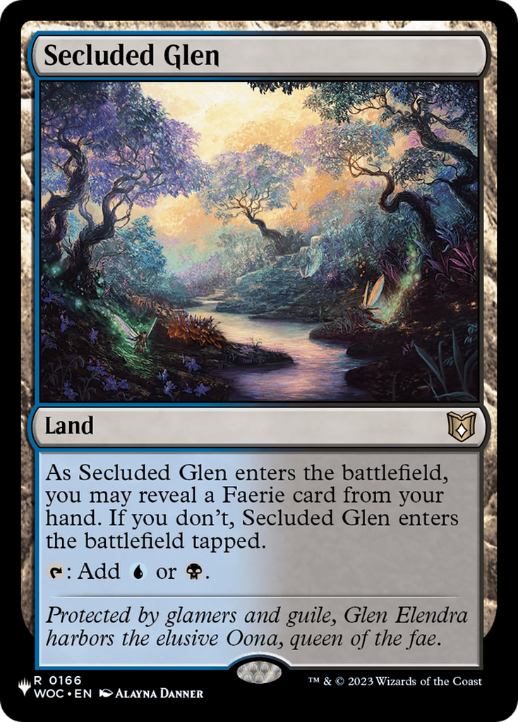 Secluded Glen (WOC) [The List]