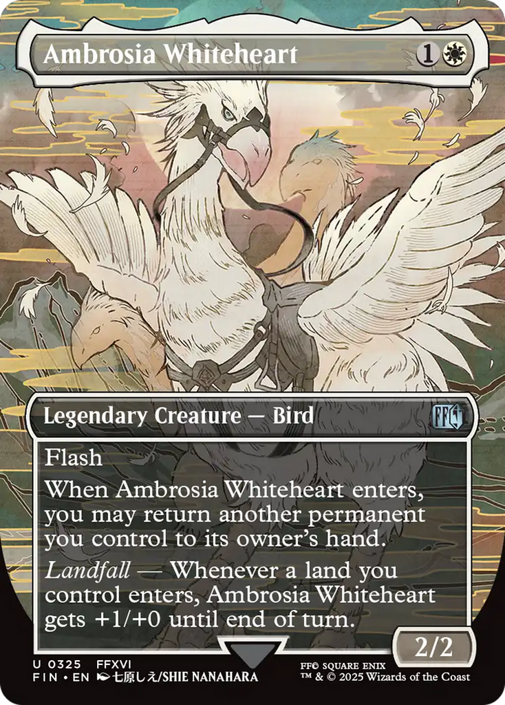 Ambrosia Whiteheart (Borderless) [FINAL FANTASY]