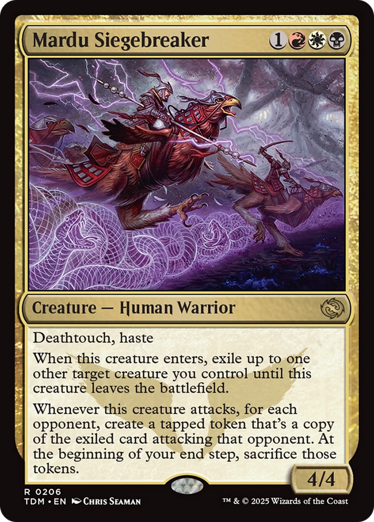 Mardu Siegebreaker [Tarkir: Dragonstorm]
