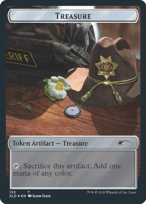 Treasure // Walker (Bicycle Girl) Double-sided Token