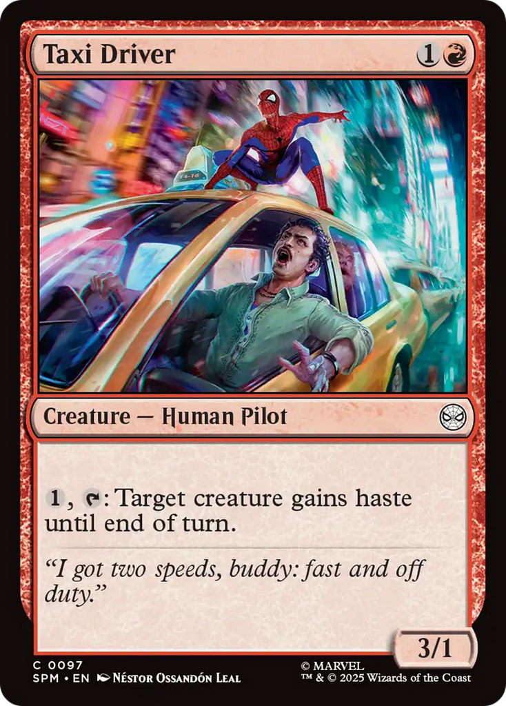 Taxi Driver [Marvel's Spider-Man]