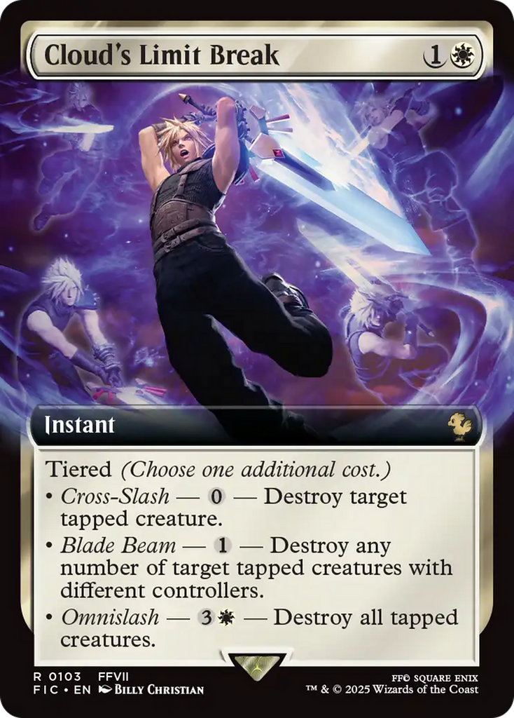 Cloud's Limit Break (Extended Art) [FINAL FANTASY Commander]