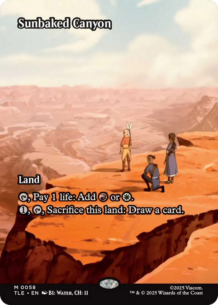 Sunbaked Canyon (Borderless) [Avatar: The Last Airbender: Eternal-Legal]
