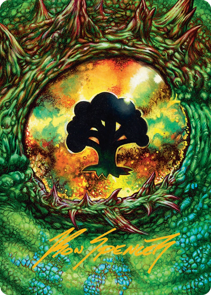 Forest Art Card (32/54) [Tarkir: Dragonstorm Art Series]