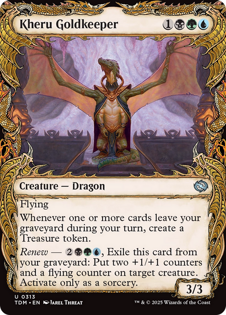 Kheru Goldkeeper (Showcase) [Tarkir: Dragonstorm]