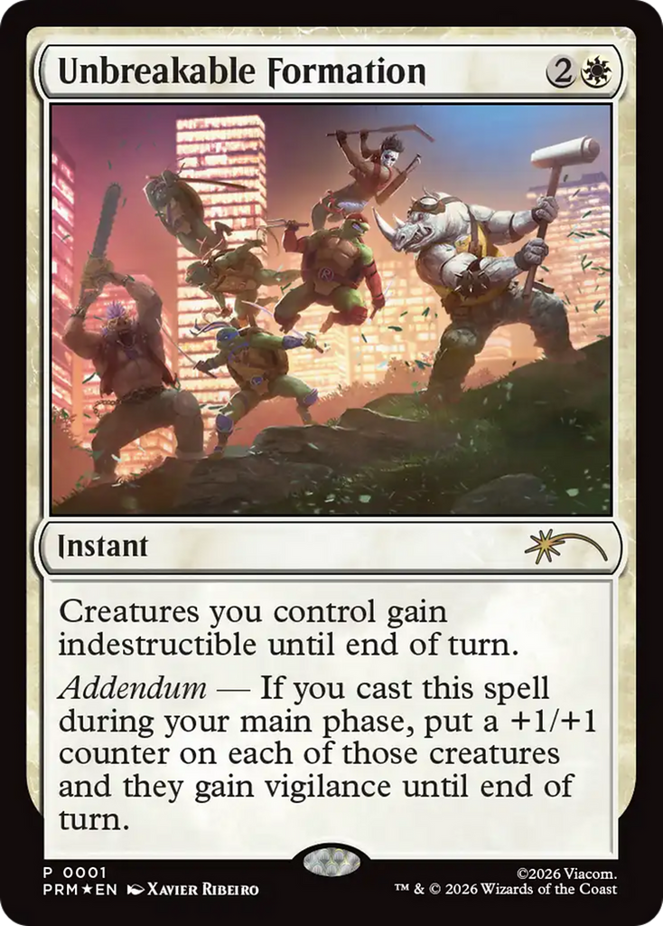 Unbreakable Formation [Media Promos]