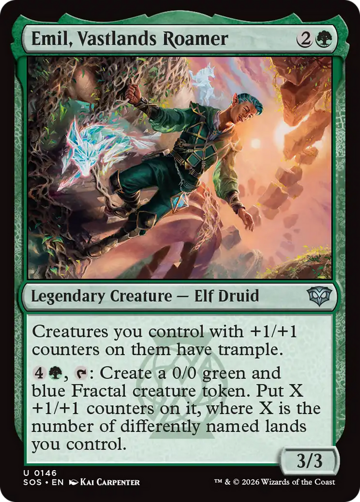 Emil, Vastlands Roamer [Secrets of Strixhaven]