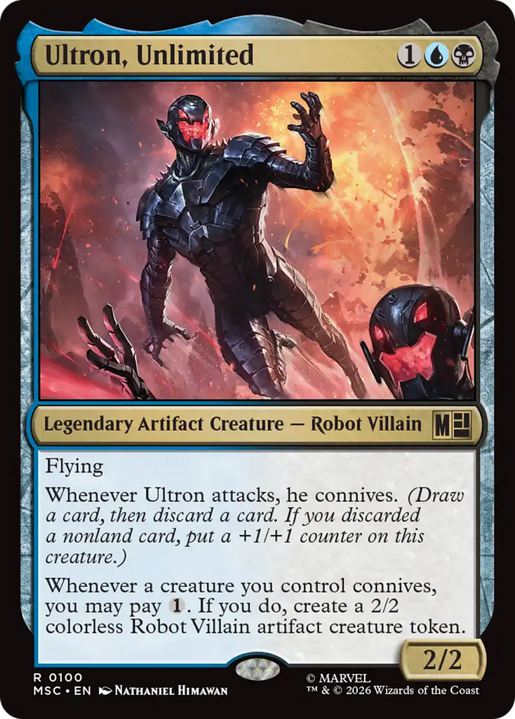 Ultron, Unlimited (Surge Foil) [Marvel Super Heroes Commander]