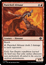 Panicked Altisaur [The Lost Caverns of Ixalan]