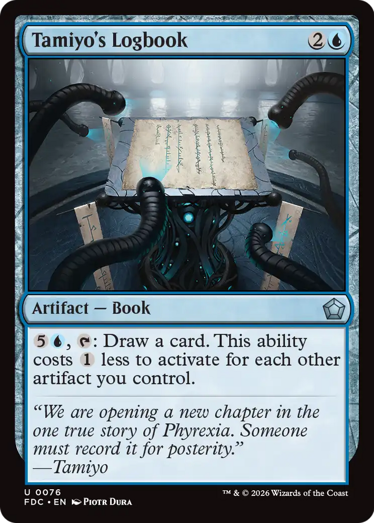 Tamiyo's Logbook [Foundations Commander]