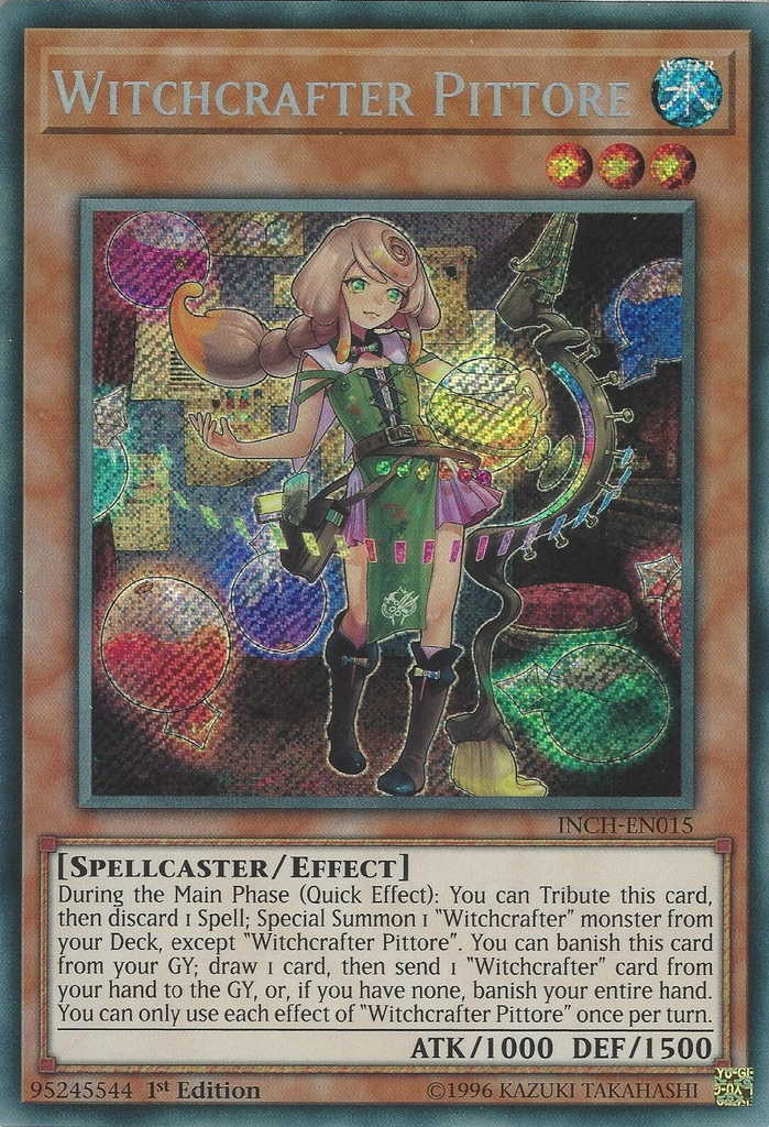 Witchcrafter Pittore [INCH-EN015] Secret Rare