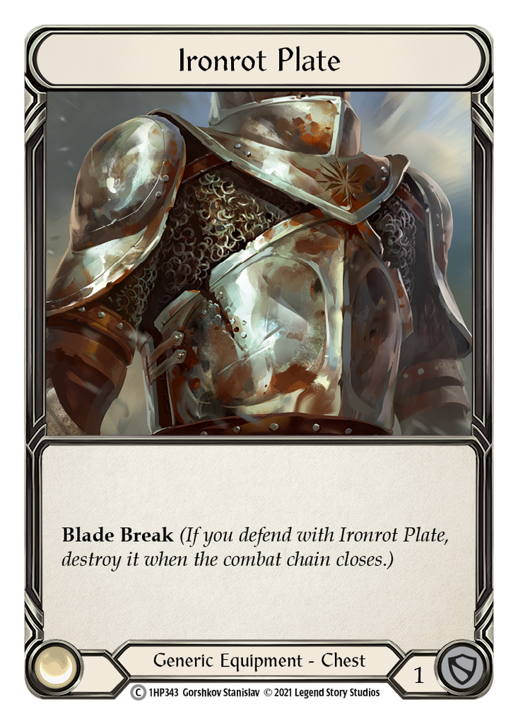 Ironrot Plate [1HP343] (History Pack 1)