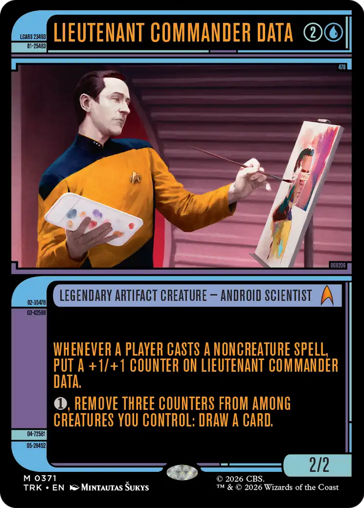Lieutenant Commander Data (Showcase) [Star Trek]