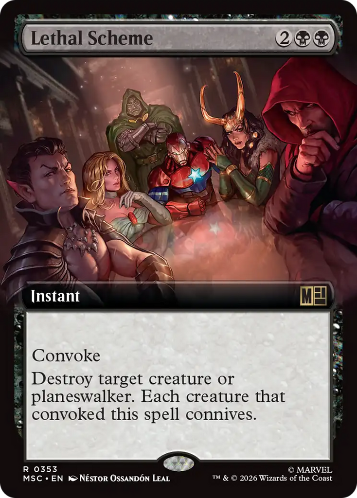 Lethal Scheme (Extended Art) [Marvel Super Heroes Commander]
