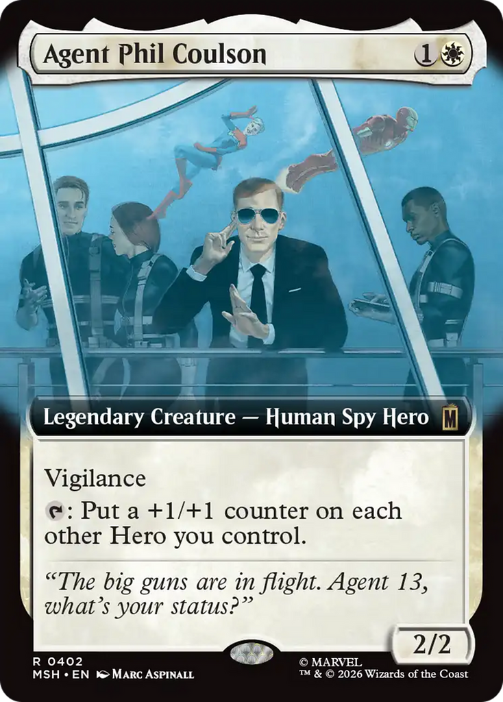 Agent Phil Coulson (Extended Art) [Marvel Super Heroes]