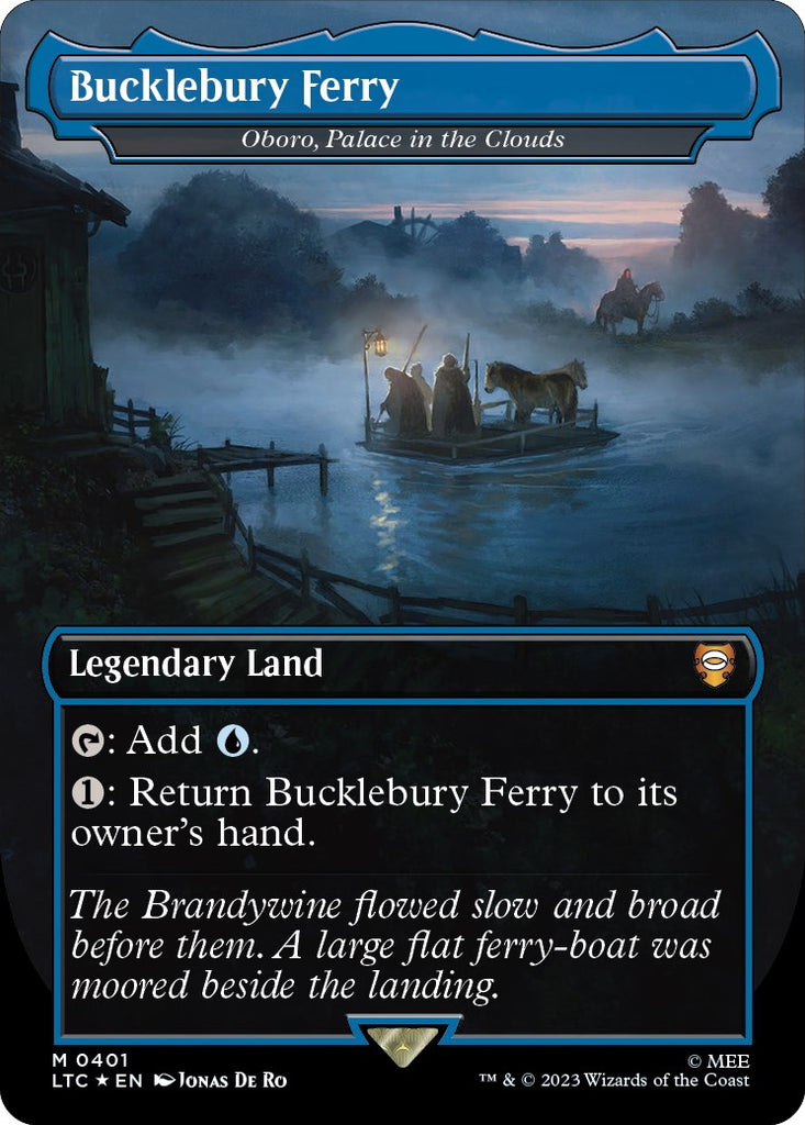 Bucklebury Ferry - Oboro, Palace in the Clouds (Borderless) (Surge Foil)