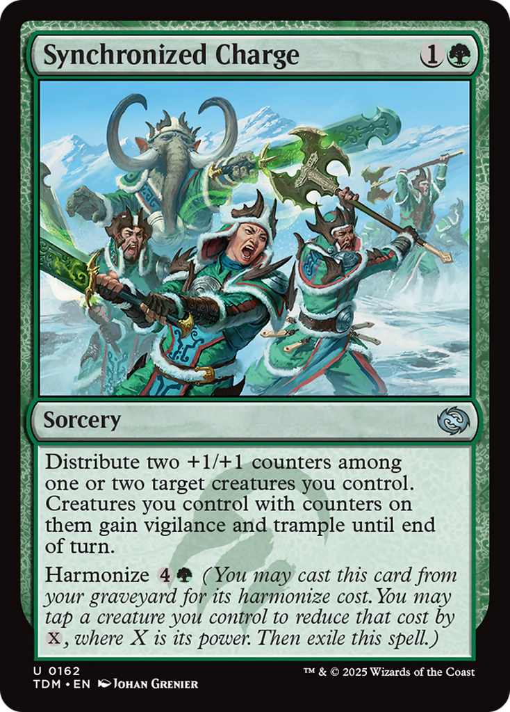 Synchronized Charge [Tarkir: Dragonstorm]