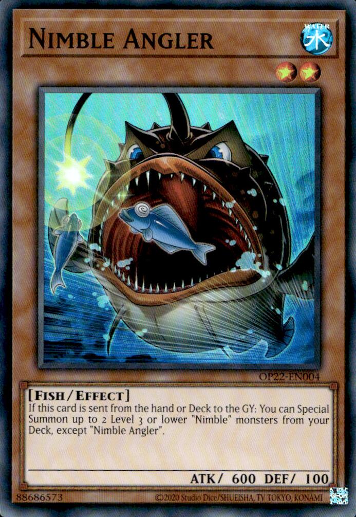 Nimble Angler [OP22-EN004] Super Rare