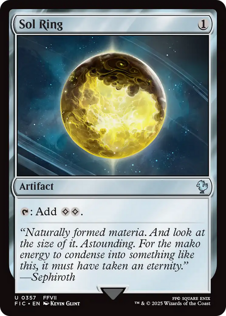 Sol Ring (0357) [FINAL FANTASY Commander]