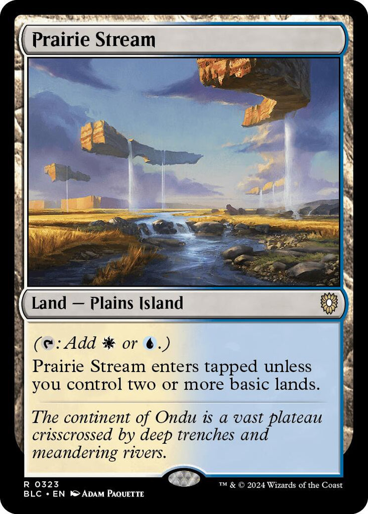 Prairie Stream [Bloomburrow Commander]