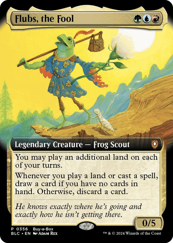 Flubs, the Fool (Extended Art)