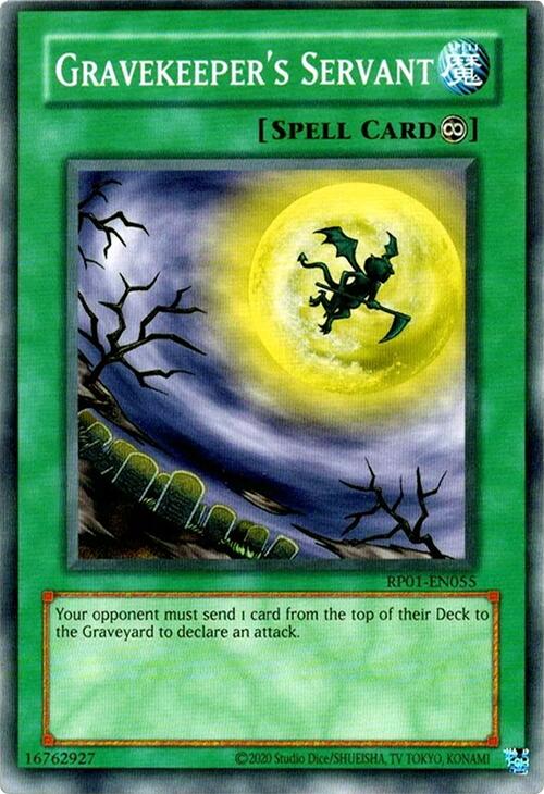Gravekeeper's Servant [RP01-EN055] Common