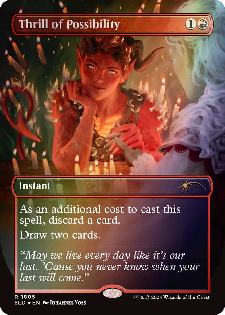 Thrill of Possibility (1805) (Rainbow Foil)