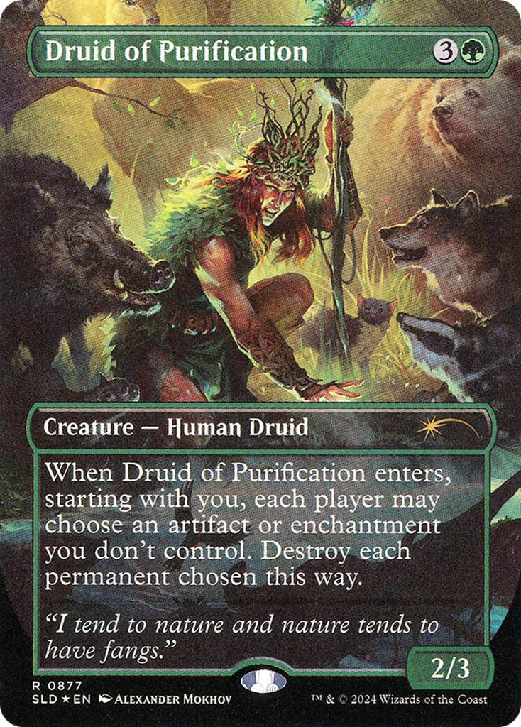 Druid of Purification (Rainbow Foil)