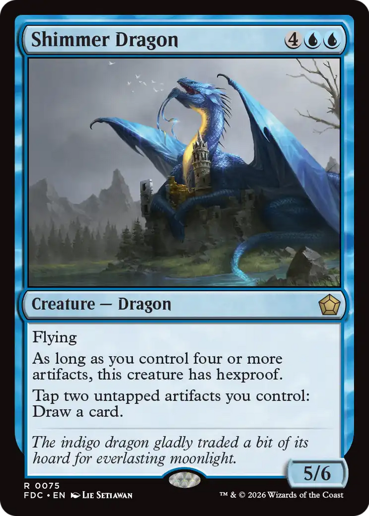 Shimmer Dragon [Foundations Commander]