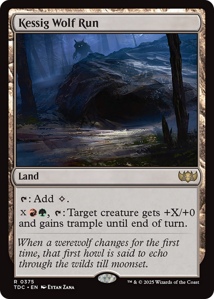 Kessig Wolf Run [Tarkir: Dragonstorm Commander]