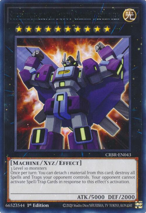 Superdimensional Robot Galaxy Destroyer [CRBR-EN043] Rare