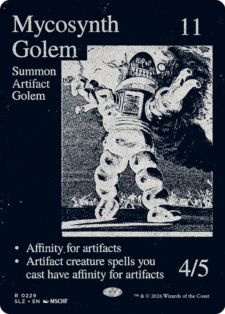 Mycosynth Golem (0229) [Secret Lair x MSCHF: The Zeta Set]