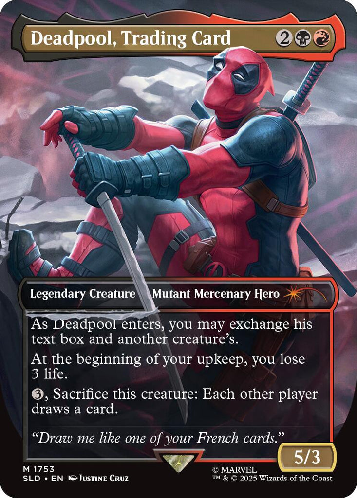 Deadpool, Trading Card (1753)