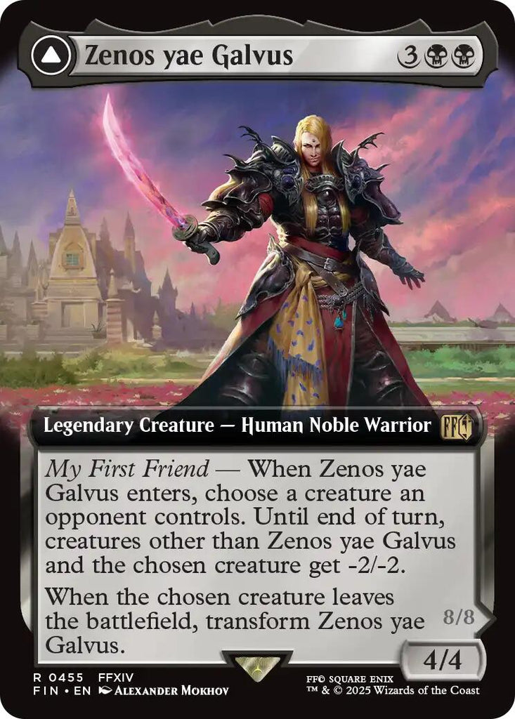 Zenos yae Galvus // Shinryu, Transcendent Rival (Extended Art) [FINAL FANTASY]