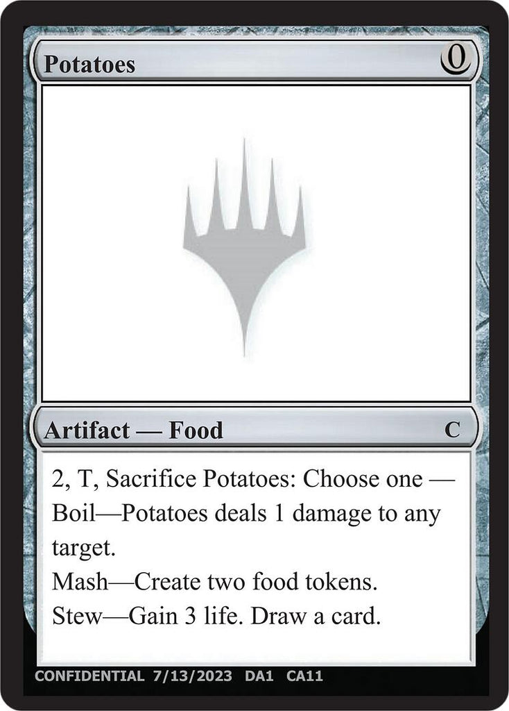 Potatoes [Mystery Booster]
