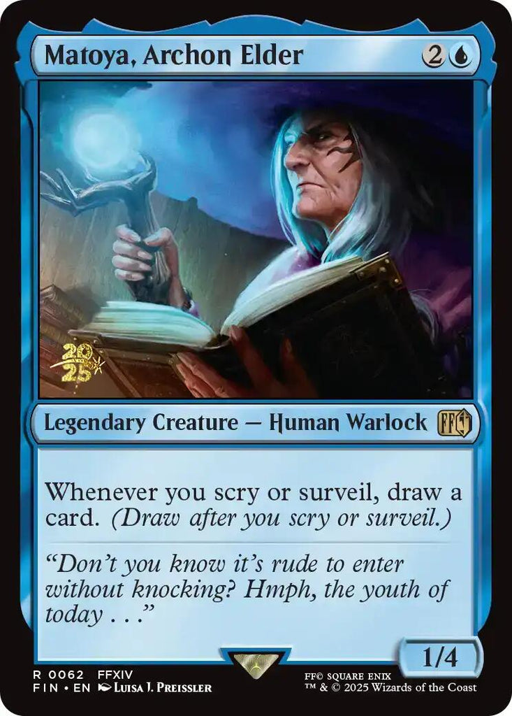 Matoya, Archon Elder [FINAL FANTASY Prerelease Promo]