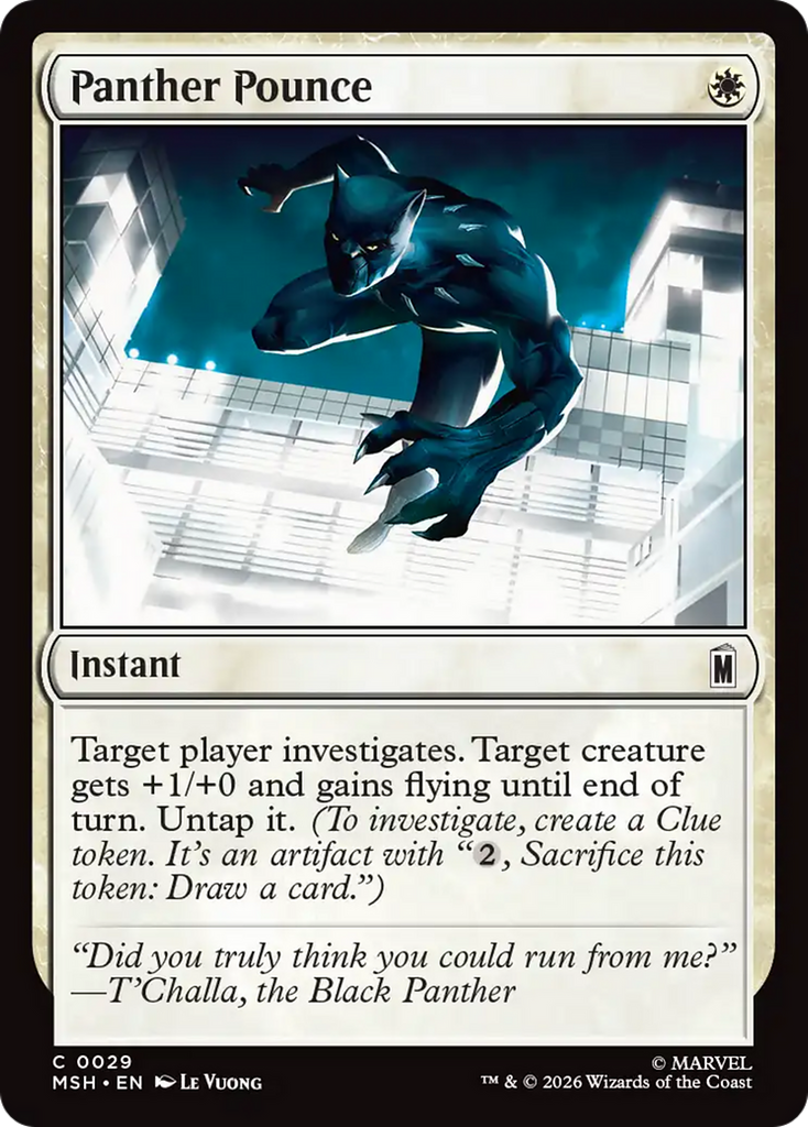 Panther Pounce [Marvel Super Heroes]