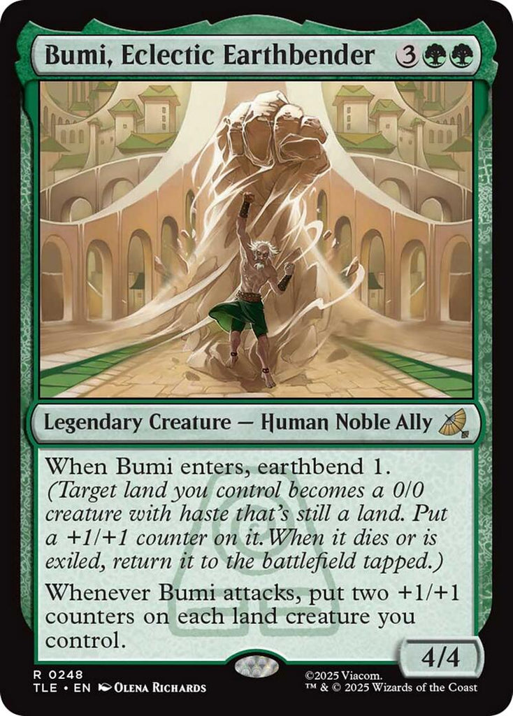 Bumi, Eclectic Earthbender