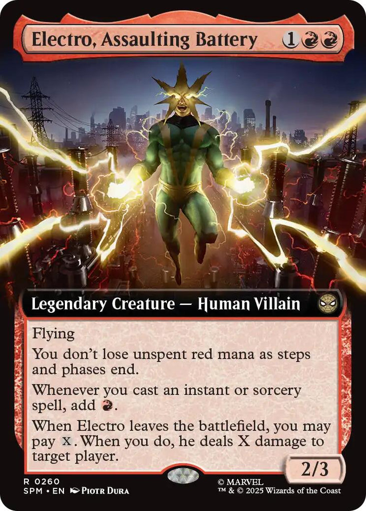 Electro, Assaulting Battery (Extended Art)