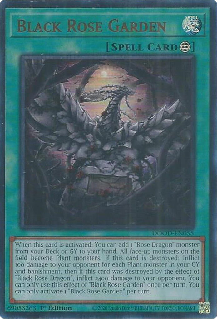 Black Rose Garden [DOOD-EN055] Ultra Rare