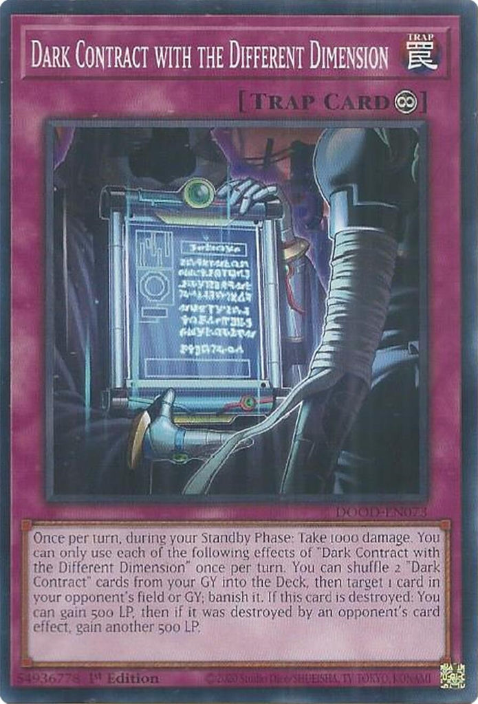 Dark Contract with the Different Dimension [DOOD-EN073] Common
