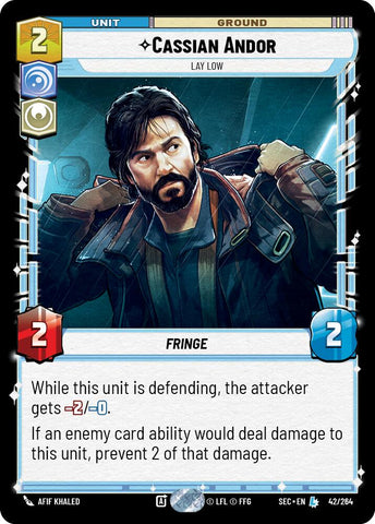 Cassian Andor (42/264) - Lay Low (42/264) [Secrets of Power]