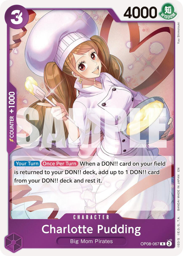 Charlotte Pudding (OP08-067) (Reprint) [Premium Booster -The Best- Vol. 2]